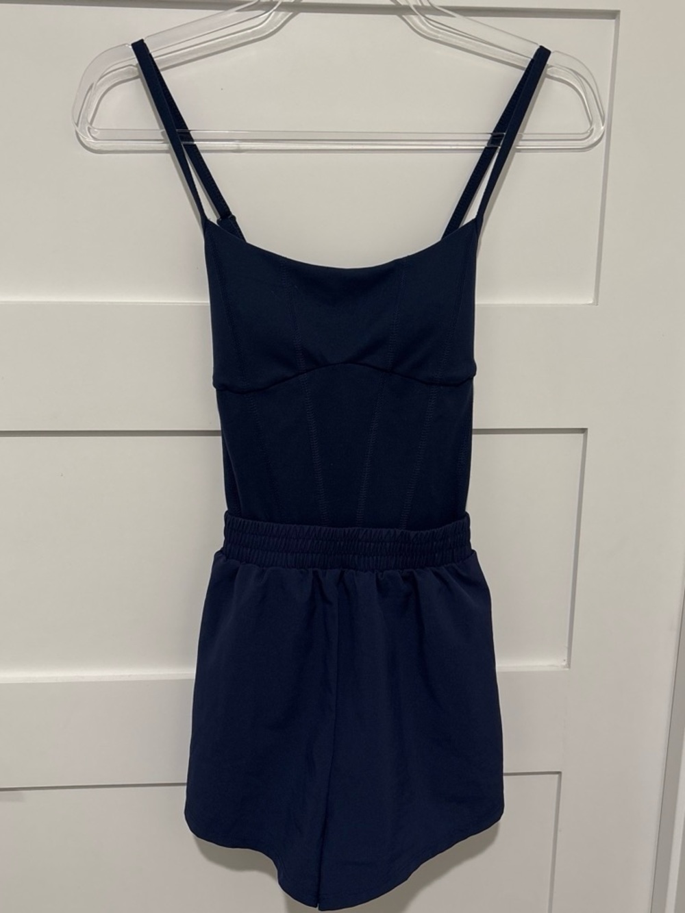 Victoria's Secret Navy Girls One-Piece Romper with Spaghetti Straps